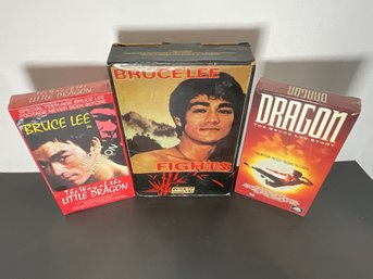 Bruce Lee VHS Movies (2 Sealed)
