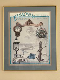 Edmonds Centennial Poster - 1990