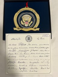 1989 White House Xmas Ornament