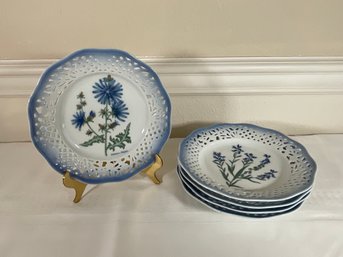 (5) Kaj Beckman Porcelain Plates