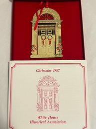 1987 White House Xmas Ornament