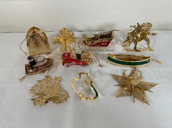 Baldwin Brass Xmas Ornament Collection