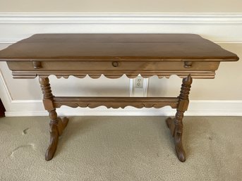 Antique Expanding Library Table