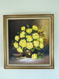 Yellow Roses Oil Painting