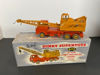 Dinky Supertoys (972) 20-Ton Lorry Crane