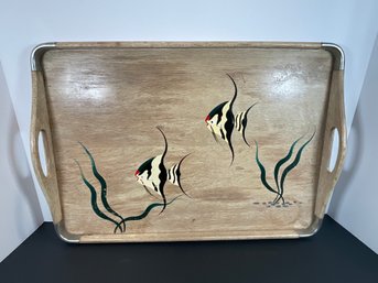 Vintage Hand Painted Tray (Japan)