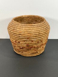 Inuit Alaska Woven Basket