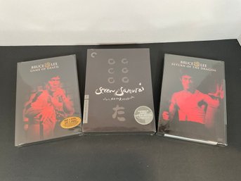 Bruce Lee & Seven Samurai DVD's (Sealed)