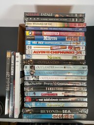 (24) Sealed DVD Movies - As Shown.