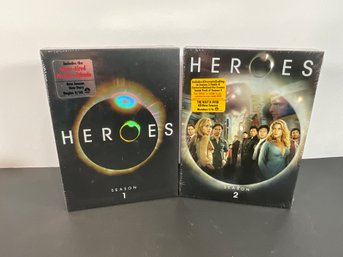 Heros Season 1 & 2 DVD Sets (Sealed)