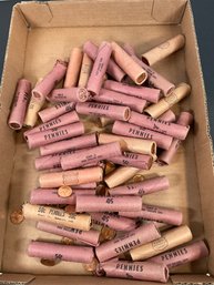 Penny Rolls - Unsorted/Some Uncirculated