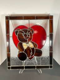Stained Glass Bear -