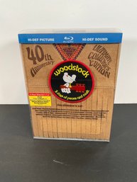 Woodstock - 40th Anniversary Blu-ray Disc Set (Sealed)