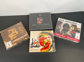 (4) Jimi Hendrix CD  Sets - (Sealed)