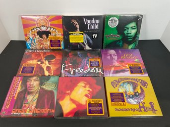 (9) Jimi Hendrix CD Sets - (Sealed)
