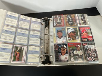 NASCAR Sports/Trading Cards - Lg 3 Ring Binder