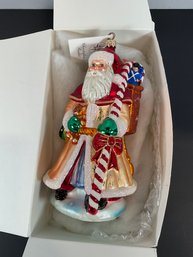 Christopher Radko ' Vinatge Pearl Santa' Ornament