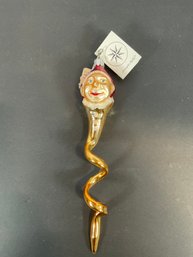 Christopher Radko 'Clown Spiral Snake' Ornament