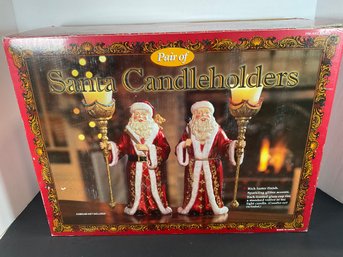 Santa Candle Holders - #-1