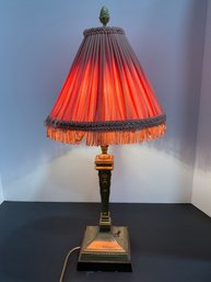 Early 20th C French Table/Parlor Lamp - 20'