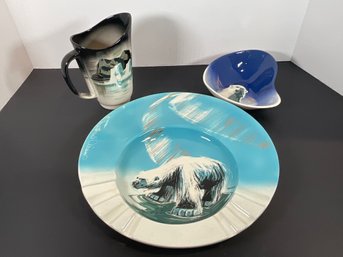 Matthew Adams Signed Ceramic Pieces