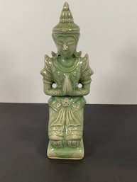 Ceramic Thai Celadon Buddha