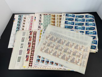 Postage Sheets - As Shown.