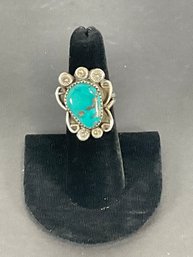 Sterling Turquoise Ring # 2