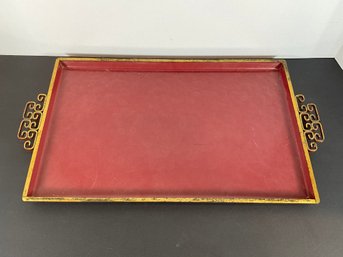 Vintage Moire' Glaze Kyes Tray -
