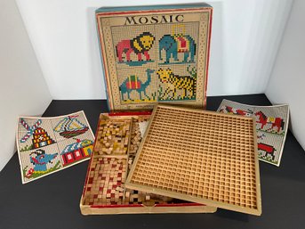 Vintage 'Mosaic' Puzzle Game