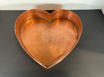 Heart Shape Copper Pan