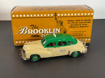 Brooklin Die Cast Checker New York Taxi Cab