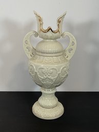 Belleek Armstrong Embossed Vase (7th Mark)