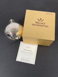 2006 Wallace Silver Sleigh Bell / Ornament