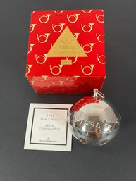 1996 Wallace Silver Bell Ornament