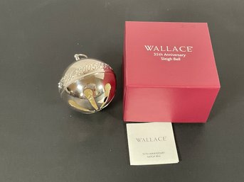 2005 Wallace Silver Bell Ornament