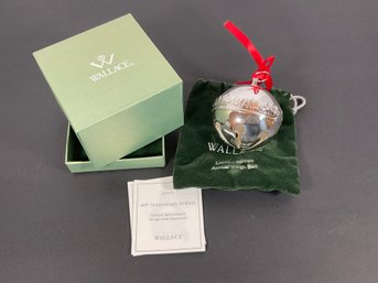 2010 Wallace Silver Bell Ornament