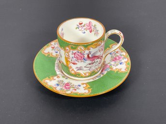 Vintage Minton Demitasse (Cockatrice) Cup & Saucer (rare)