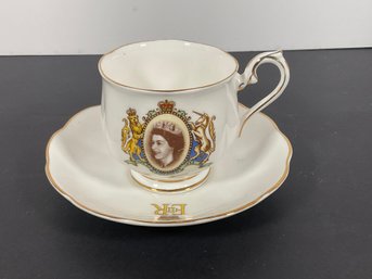 Royal Albert Queen Coronation Cup & Saucer