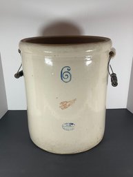 Vintage Red Wing 6 Gallon Crock