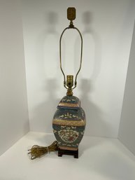 Asian Inspired Lamp - (DM)
