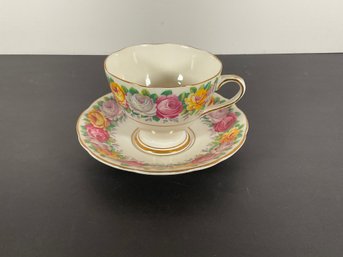 Gladstone 'Rosemary' China Cup & Saucer