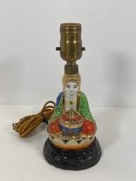 Small Vintage Porcelain 'Made In Japan' Lamp - (DM)