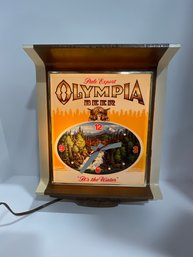 Olympia Beer Clock / Sign - (DM)