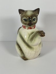 Vintage Siamese Cat Tea Pot