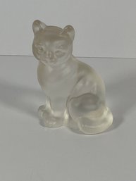 Fenton Glass Cat