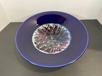 Art Porcelain Plate / Bowl - Signed - (DM)