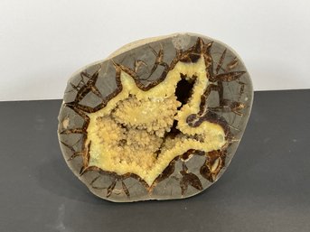 Septarian Nodule Fossil From Mud  (Previous Named Geode) - (DM)