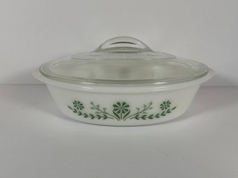 Vintage GlassBake (Pyrex) Oval Dish
