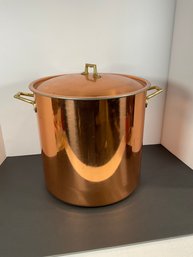 Lg Copper Stock Pot - (DM)